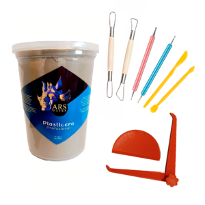 Plasticera Profesional Ars Mater 1 kg + Kit de Herramientas