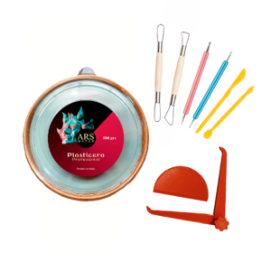 Plasticera Profesional Ars Mater 500 g + Kit de Herramientas